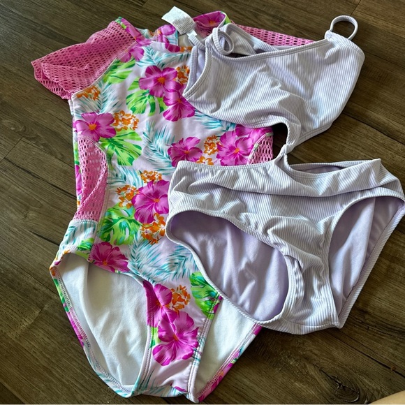 Art class target big girl swim set 2 size L 10 - Picture 1 of 6